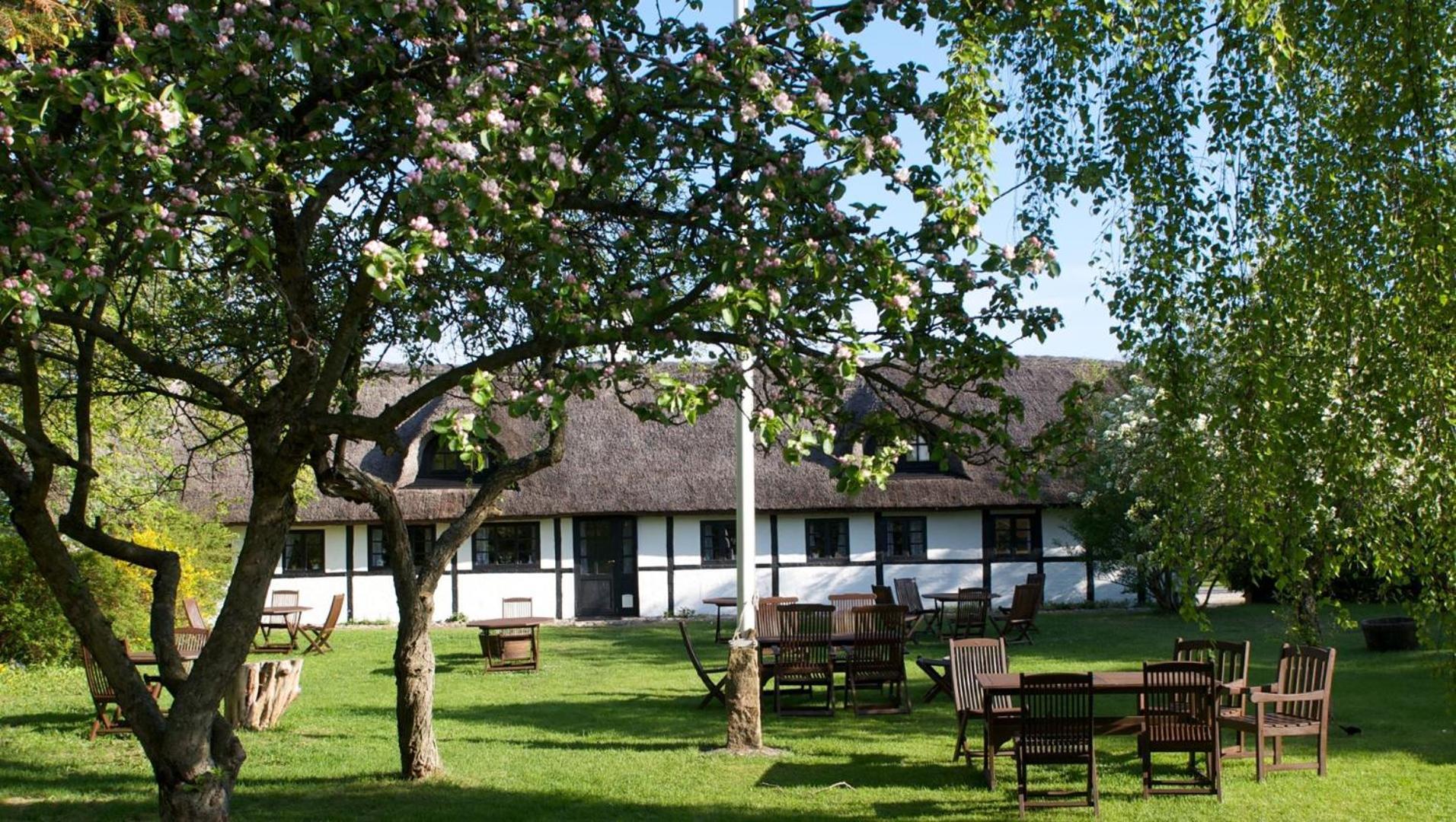 Hotel Strandgaarden Vesterø Havn Exterior foto